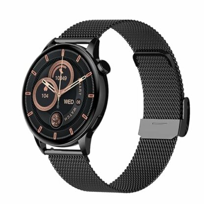Maxcom FW58 Vanad Pro - Unisex Jewellery Smartwatch - BijouWatch® - 1.3" Amoled Screen - Call Function - IP68 - Health and Sport Tracker - 2 Straps - Black - Image 4