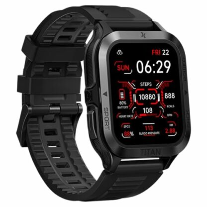 Maxcom FW67 Titan Pro Smartwatch with Fitness Tracker, Heart rate monitor, incoming calls and inbuilt speaker - Black - Image 3