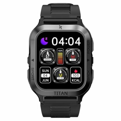 Maxcom FW67 Titan Pro Smartwatch with Fitness Tracker, Heart rate monitor, incoming calls and inbuilt speaker - Black - Image 2
