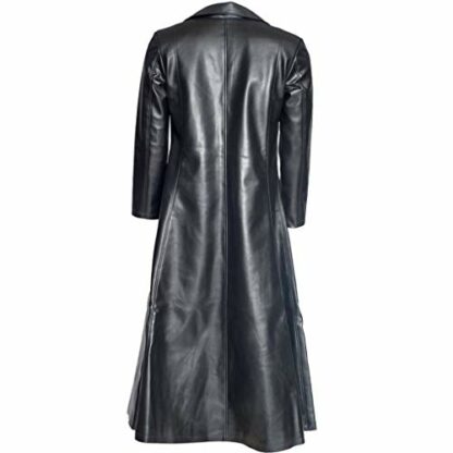 Men's Gothic Steampunk Windbreaker Sale Clearance Men Medieval Trench Coat Leather Full Length Jackets Long Sleeve Outerwear Lapel Neck Coats Loose Fit Jacket Motorcycle Jackets Victorian Retro Coat - Image 3