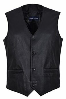 Men's Real Olive Green Leather Waistcoat Party Fashion Stylish Napa Leather Vest 5226