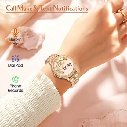 Nemheng Smart Watch Answer/Make Calls, 1.32" Bluetooth Calling Smartwatches for iPhone Android iOS, 100+ Sports Fitness Watch with Heart Rate Monitor,Sleep Monitor, IP67 Waterproof Activity Tracker - Image 3