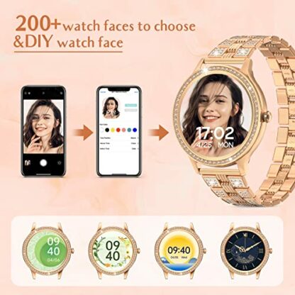 Nemheng Smart Watch Answer/Make Calls, 1.32" Bluetooth Calling Smartwatches for iPhone Android iOS, 100+ Sports Fitness Watch with Heart Rate Monitor,Sleep Monitor, IP67 Waterproof Activity Tracker - Image 4