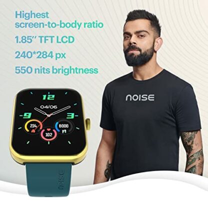 Noise Pulse 2 Max 1.85" Display, Bluetooth Calling Smart Watch, 10 Days Battery, 550 NITS Brightness, Smart DND, 100 Sports Modes, 150+ Cloud-Based Watch Faces, Smartwatch for Men and Women 3 Noise Pulse 2 Max 1.85" Display, Bluetooth Calling Smart Watch, 10 Days Battery, 550 NITS Brightness, Smart DND, 100 Sports Modes, 150+ Cloud-Based Watch Faces, Smartwatch for Men and Women - Image 3