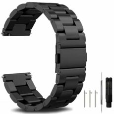 Nxiamy Metal Watch Strap Quick Release Watch Bands for Men Women Matte brushed Watch Straps 16mm 18mm 20mm 22mm 24mm Smart Watch Replacement Band