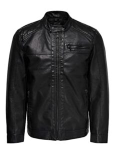 ONLY & SONS Male OnsAL Faux Leather Jacket