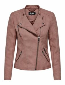 ONLY Women's FAUX LEATHER BIKER OTW NOOS Long Sleeve Jacket