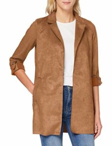ONLY Women's Onljoline Faux Suede Coat Cc OTW Leather Jacket