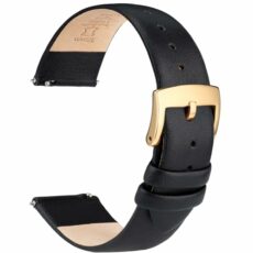 OTTOODY Leather Watch Straps Quick Release Watch Band, Elegant & Ultra-Soft Top Grain Leather Watch Strap for Women Men, Choice of Color & Width - 12mm 14mm 16mm 18mm 20mm 22mm for Watch & Smartwatch