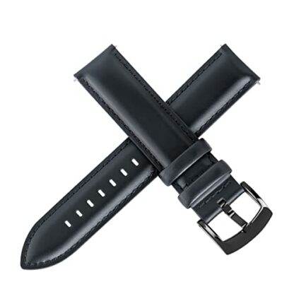 OTTOODY Quick Release Leather Watch Straps 18mm 19mm 20mm 21mm 22mm, Elegant Top Grain Leather Watch Bands Replacement Bracelet Watch Strap for Men and Women, Watch and Smartwatch 3 OTTOODY Quick Release Leather Watch Straps 18mm 19mm 20mm 21mm 22mm, Elegant Top Grain Leather Watch Bands Replacement Bracelet Watch Strap for Men and Women, Watch and Smartwatch - Image 3