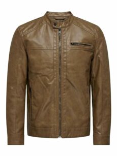 Only & Sons Men's Onsal Pu Noos OTW Jacket