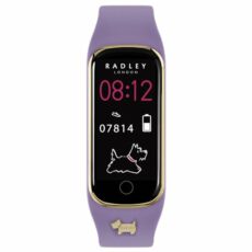 RADLEY Women's Purple Digital Quartz Smart Watch with Silicone Strap RYS08-2136