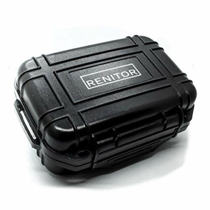 RENITOR Single Watch Travel Case Storage Box for 1 watch | ABS Ultimate Protection Waterproof Shockproof | Fits all Wristwatches & Smart watches | Cleaning Cloth Included 3 RENITOR Single Watch Travel Case Storage Box for 1 watch | ABS Ultimate Protection Waterproof Shockproof | Fits all Wristwatches & Smart watches | Cleaning Cloth Included - Image 3