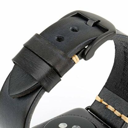 REZERO Smartwatch Bands Compatible with Apple Watch, Vegetable Tanned Leather Watch Straps, Watch Bands Replacement for iWatch Series 10/9/8/SE, 38/40/41/42/44/45/46/49mm for Men, Women 4 REZERO Smartwatch Bands Compatible with Apple Watch, Vegetable Tanned Leather Watch Straps, Watch Bands Replacement for iWatch Series 10/9/8/SE, 38/40/41/42/44/45/46/49mm for Men, Women - Image 4