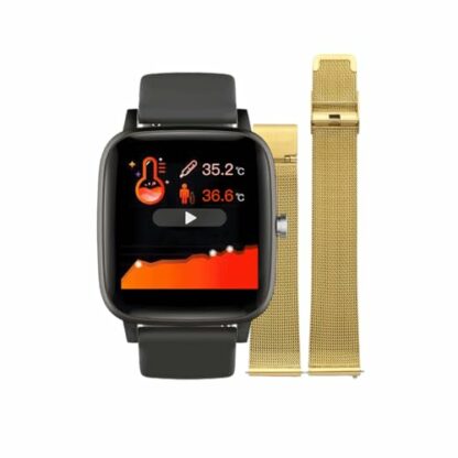 Radiant - Queensboro Collection - Smart Watch with Heart Rate Monitor, Blood Pressure Monitor, Sleep Monitor and Digital Activity Bracelet Function for Men and Women Compatible with Android IOS, 4 Radiant - Queensboro Collection - Smart Watch with Heart Rate Monitor, Blood Pressure Monitor, Sleep Monitor and Digital Activity Bracelet Function for Men and Women Compatible with Android IOS, - Image 4