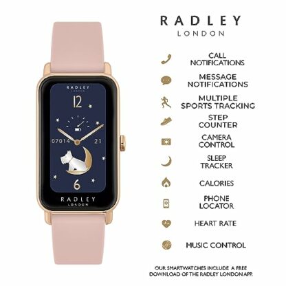 Radley Ladies Series 21 Smart Rose Gold Cobweb Lozenge Watch RYS21-2150 3 Radley Ladies Series 21 Smart Rose Gold Cobweb Lozenge Watch RYS21-2150 - Image 3
