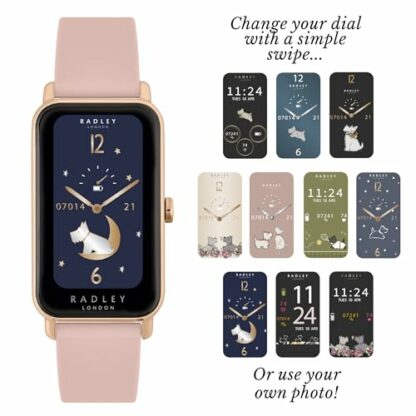 Radley Ladies Series 21 Smart Rose Gold Cobweb Lozenge Watch RYS21-2150 4 Radley Ladies Series 21 Smart Rose Gold Cobweb Lozenge Watch RYS21-2150 - Image 4
