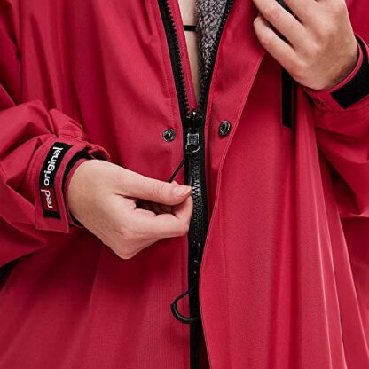 Red Original Pro Change Jacket Evo Long Sleeve Bathrobe - Image 3