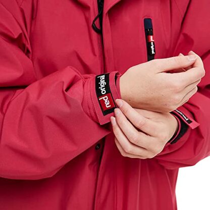 Red Original Pro Change Jacket Evo Long Sleeve Bathrobe - Image 4