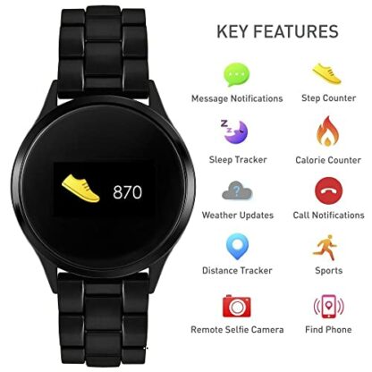 Reflex Active Black Smart Watch RA04-3000 3 Reflex Active Black Smart Watch RA04-3000 - Image 3
