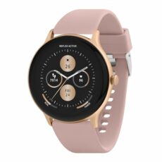 Reflex Active Series 22 Smart Watch for Women Pink 1.38" Fitness Tracker, Calls, Notifications, Heart Rate Monitor, Calorie Counter, Compatible with Android iOS