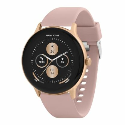 Reflex Active Series 22 Smart Watch for Women Pink 1.38" Fitness Tracker, Calls, Notifications, Heart Rate Monitor, Calorie Counter, Compatible with Android iOS - Image 2