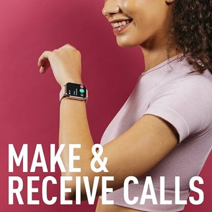 Reflex Active Series 23 Rose Gold Plated Pink Strap Fitness Calling Smart Watch 3 Reflex Active Series 23 Rose Gold Plated Pink Strap Fitness Calling Smart Watch - Image 3