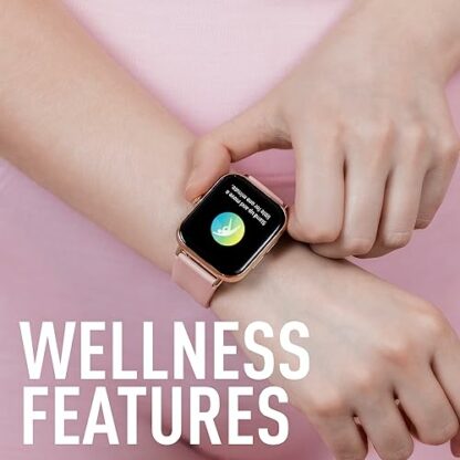 Reflex Active Series 23 Rose Gold Plated Pink Strap Fitness Calling Smart Watch 4 Reflex Active Series 23 Rose Gold Plated Pink Strap Fitness Calling Smart Watch - Image 4