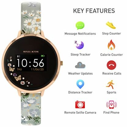 Reflex Active Series 3 Smart Watch With Colour Touch Screen, Crown Navigation and Up To 7 Day Battery Life RA03-2060 3 Reflex Active Series 3 Smart Watch With Colour Touch Screen, Crown Navigation and Up To 7 Day Battery Life RA03-2060 - Image 3