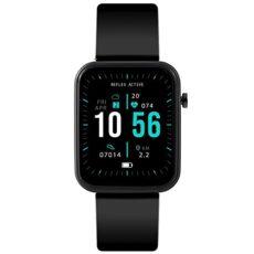 Reflex Active Smart Watch (Series 13) Bluetooth Watch for Men & Women Full Colour Touch Screen Long Lasting Battery Life Black Strap