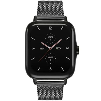 STORM SM2 SMART WATCH MESH BLACK for men/unisex with fitness tracking, health monitoring, phone notifications, touch display, magnetic mesh strap - Image 2