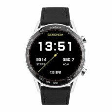 Sekonda Active Plus Mens 45mm Smart Watch with Heart Rate and Sleep Monitor, Daily Activity, Sports, Music, Weather & Message Functions