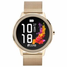 Sekonda Flex Womens 42mm Smart Watch with Heart Rate and Sleep Monitor, Daily Activity, Sports, Music, Weather & Message Functions, with Mesh Strap