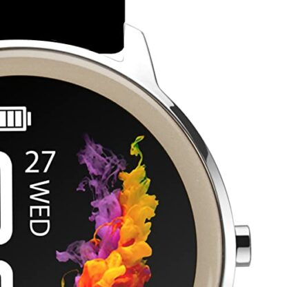 Sekonda Flex Womens Smart Watch with Heart Rate and Sleep Monitor, Daily Activity, Sports, Music, Weather and Message Functions, Silver Case with Silicone Strap, 42 mm - Image 4