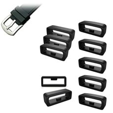 Silicone Watch Strap Loop 16 mm 18 mm 20 mm 22 mm 24 mm 26 mm, Replacement Watch Strap Loop Garmin Bracelet Loop Holder, Loops for Watch Strap Smartwatches Keeper, Garmin Closure Ring Rubber, 16mm,