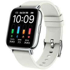 Smart Watch Men Women, 1.69" Fitness Tracker with Sleep/Heart Rate Monitor, Calorie/Step Counter Fitness Watch 24 Sports Modes, Shared GPS Smartwatch, I-PX68 Waterpoof Activity Tracker for Android iOS