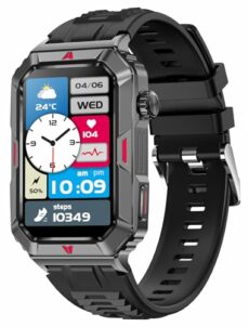 Smart Watch for Men Smart Watch Blood Oxygen Blood Pressure Monitor HR Sleep Monitor Make/Answer Calls Activity Tracker SNS Message Reminder Pedometer Fitness Watch Compatible with Android iOS Phones