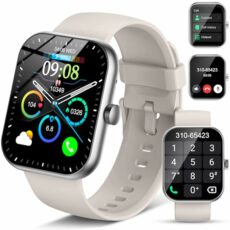 Smart Watch for Men Women (Answer/Make Call), 1.96"HD Screen Fitness Watch with Heart Rate/Sleep Monitor/SpO2/Pedometer, Activity Tracker 110+ Sport Modes, IP68 Waterproof Smartwatch for IOS Android
