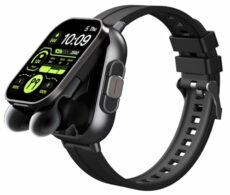 Smart Watch for Men with Wireless Bluetooth Ear Buds 2.01 Blood Oxygen Blood Pressure hr Sleep Monitor Bluetooth Call Dynamic Island SNS/SMS Messages Reminder Waterproof Fitness Tracker IOS Android