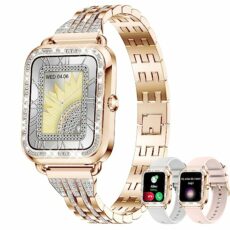 Smart Watches for Women Diamond,1.57" AMOLEDTouch Screen Ladies