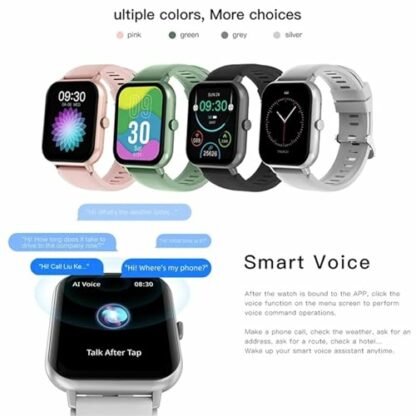 TS TAC-SKY Men Smart Watch Women Custom Dial Smartwatch for Men Android iOS Waterproof Bluetooth Watches Full Touch Bracelet Clock Men 3 TS TAC-SKY Men Smart Watch Women Custom Dial Smartwatch for Men Android iOS Waterproof Bluetooth Watches Full Touch Bracelet Clock Men - Image 3