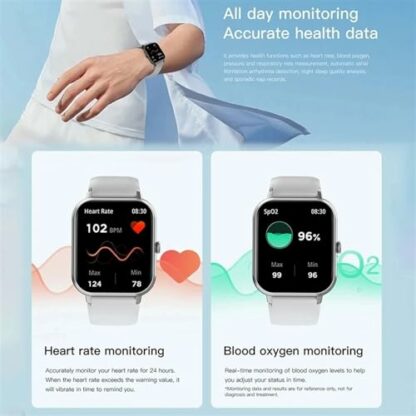 TS TAC-SKY Men Smart Watch Women Custom Dial Smartwatch for Men Android iOS Waterproof Bluetooth Watches Full Touch Bracelet Clock Men 4 TS TAC-SKY Men Smart Watch Women Custom Dial Smartwatch for Men Android iOS Waterproof Bluetooth Watches Full Touch Bracelet Clock Men - Image 4