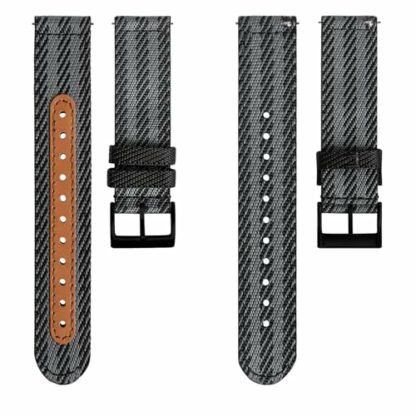 TStrap Nylon Watch Strap Canvas - Quick Release Watch Band for Men Women Replacement - Soft Sailcloth Smart Watch Bracelet with Clasp - 18mm 20mm 22mm 24mm 3 TStrap Nylon Watch Strap Canvas - Quick Release Watch Band for Men Women Replacement - Soft Sailcloth Smart Watch Bracelet with Clasp - 18mm 20mm 22mm 24mm - Image 3