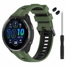TopPerfekt Band Compatible with Garmin Forerunner 965, Soft Silicone Replacement Watch Band Strap for 965 Smart Watch for Women Men