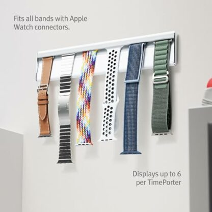 Twelve South TimePorter Watch Strap Organiser - Compatible with Apple Watch Bands, Watch Display & Wall Organiser, Fits and Brands, Watch Strap Storage Rack for Smart Watch 3 Twelve South TimePorter Watch Strap Organiser - Compatible with Apple Watch Bands, Watch Display & Wall Organiser, Fits and Brands, Watch Strap Storage Rack for Smart Watch - Image 3