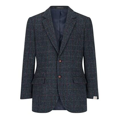 WALKER AND HAWKES - Men's Harris Tweed Blakemore Blazer - Image 2