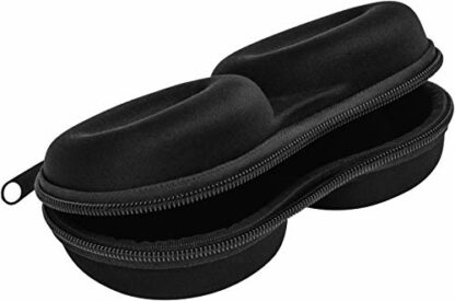 WATCHPOD Double Watch Travel Case Storage Holder Box for 2 Watches | Dual Tough Portable Protection w/Zipper Fits All Wristwatches & Smart Watches Up to 50mm (Black) 3 WATCHPOD Double Watch Travel Case Storage Holder Box for 2 Watches | Dual Tough Portable Protection w/Zipper Fits All Wristwatches & Smart Watches Up to 50mm (Black) - Image 3