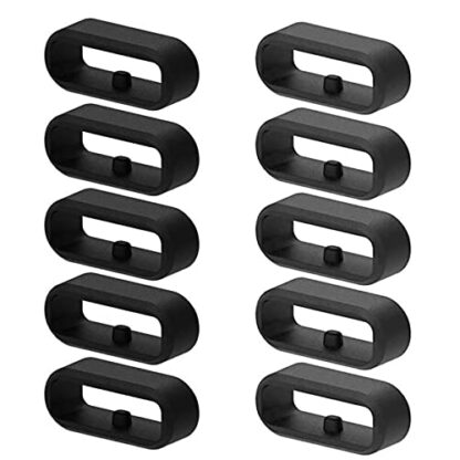 adspow 10Pcs 20mm Watch Strap Holder Loop,Rubber Watch Band Loop,Watch Band Retaining Hoop Loop Ring Retainer Holder,Smartwatch Band Retainer Loop Watch Fastener Rings 2 adspow 10Pcs 20mm Watch Strap Holder Loop,Rubber Watch Band Loop,Watch Band Retaining Hoop Loop Ring Retainer Holder,Smartwatch Band Retainer Loop Watch Fastener Rings - Image 2