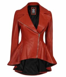 fjackets Real Leather Bomber Jacket - Motorcycle Casual Stand Collar with a Removable Hood