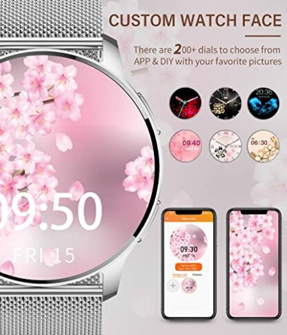 niolina Smart Watch for Women Men Bluetooth Call - Image 4